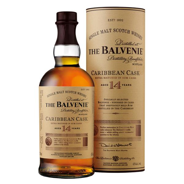 THE BALVENIE CARIBBEAN CASK 14年 The Balvenie Caribbean Cask 14 Year Whisky
