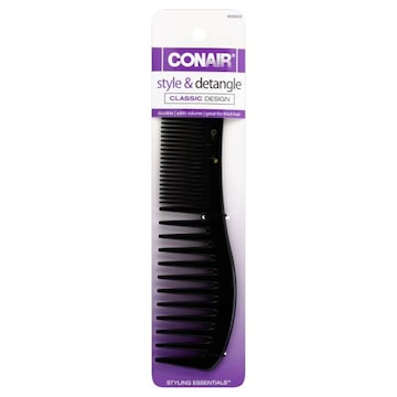 Conair Comb, Hard Rubber Wide Tooth Lift