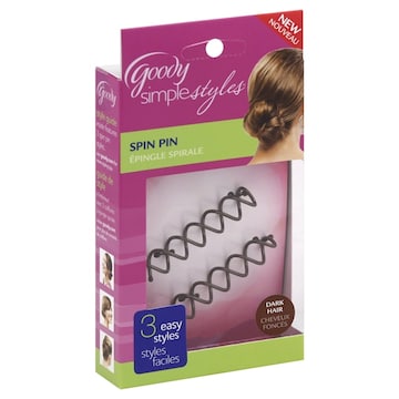 Goody Simple Styles Spin Pin, Dark Hair
