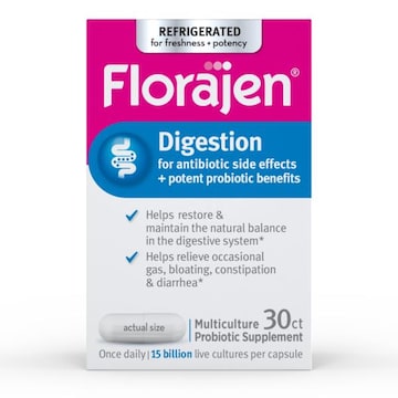 Florajen Multiculture Probiotic Supplement, Capsules