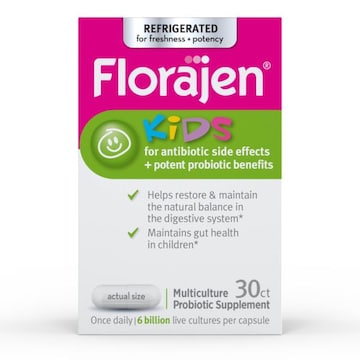 Florajen Multiculture Probiotic Supplement, Kids, Capsules