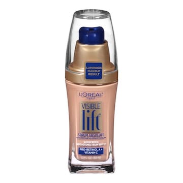 L'Oreal Paris Visible Lift Serum Absolute Lightweight Foundation, SPF 17 Creamy Natural