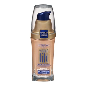 L'Oreal Paris Visible Lift Serum Absolute Lightweight Foundation, SPF 17 Natural Buff