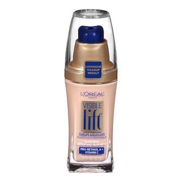 L'Oreal Paris Visible Lift Serum Absolute Lightweight Foundation, SPF 17 Soft Ivory