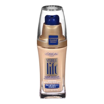 L'Oreal Paris Visible Lift Serum Absolute Lightweight Foundation, SPF 17 Light Ivory
