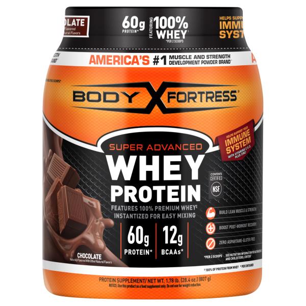 Body Fortress Whey Protein, Chocolate Publix Super Markets