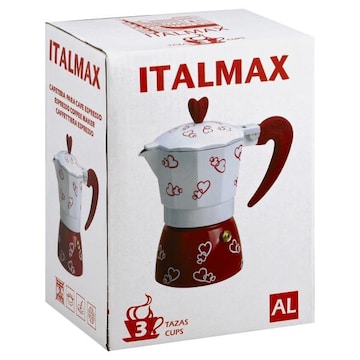 Italmax Coffee Maker, Espresso, 3 Cups