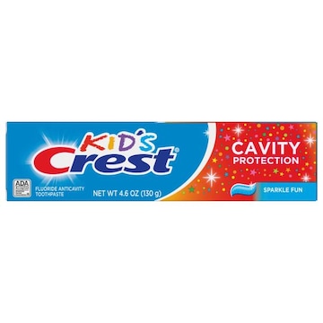 Kid's Crest Toothpaste, Fluoride Anticavity, Cavity Protection, Sparkle Fun