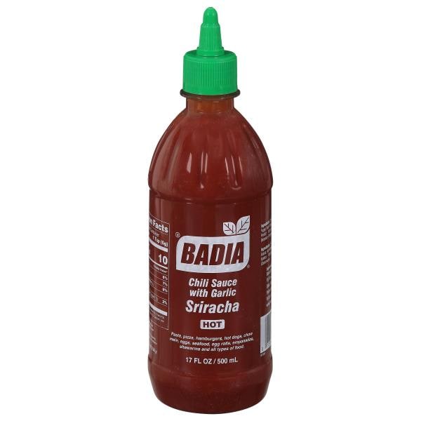 Badia Chili Sauce, with Garlic, Sriracha, Hot Publix Super Markets