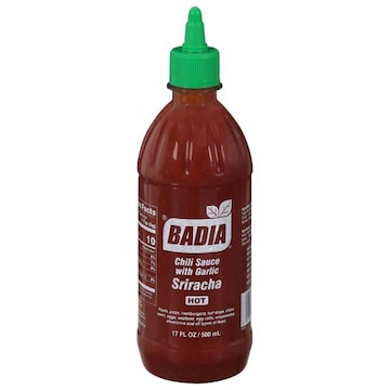 Badia Chili Sauce, with Garlic, Sriracha, Hot
