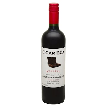 Cigar Box Reserve Cabernet Sauvignon, D.O. Valle Central, Vintage 2014