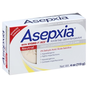 Asepxia Bar Soap, Acne