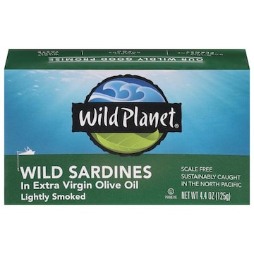 Wild Planet Wild Sardines, Lightly Smoked