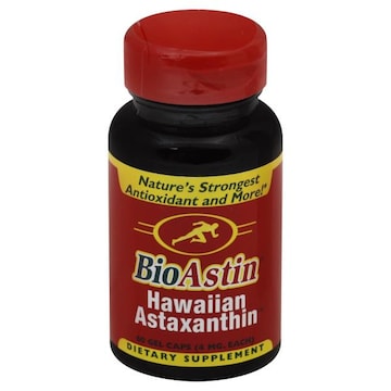 BioAstin Hawaiian Astaxanthin, 4 mg, Gel Caps