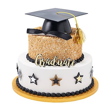 The Future is Bright Graduation Signature Cake