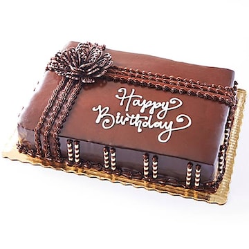 1/2 Sheet Chocolate Ganache Supreme