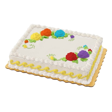 Decorated Sheet Cake