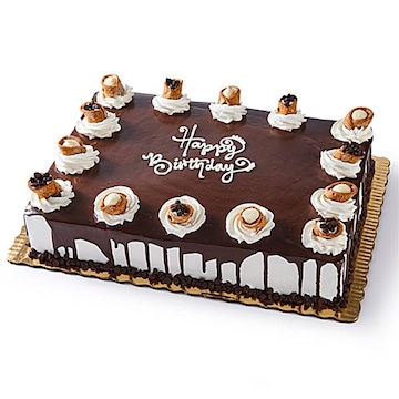 1/2 Sheet Cannoli Supreme Cake