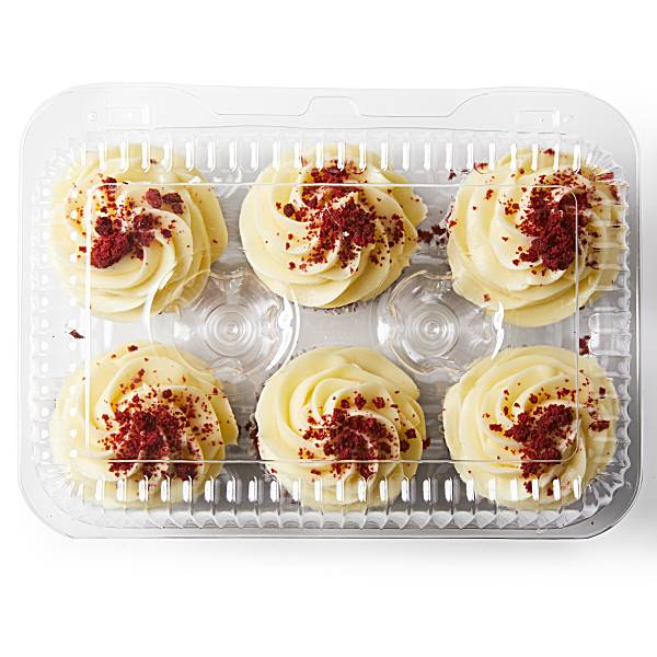 Cream Cheese Iced Red Velvet Cupcakes 6Count Publix Super Markets