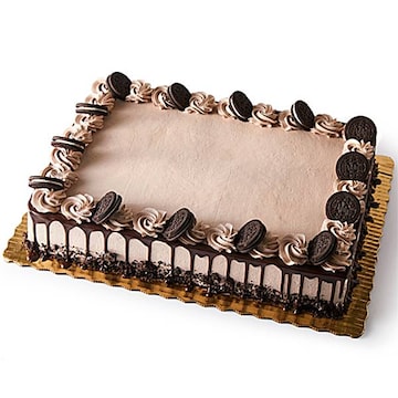 1/2 Sheet Creamy Cookies Cake