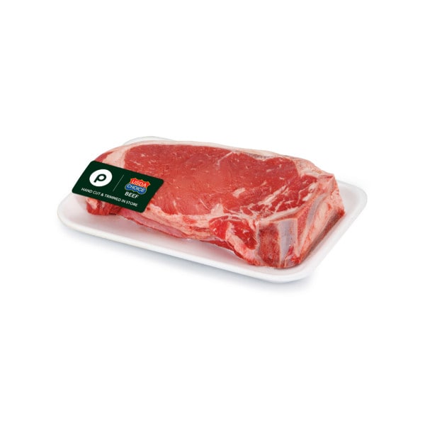 New York Strip Steak, Bone in Publix, USDA Choice Beef Publix Super Markets