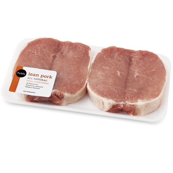Publix Lean Pork Loin Boneless Chops, Butterflied Publix Super Markets