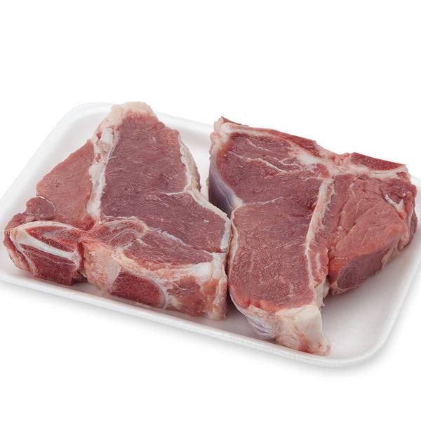 Publix Veal Loin Chops, USDA Choice, Group Raised Publix Super Markets