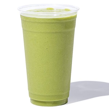 Large Green Smoothie with Fresh Spinach