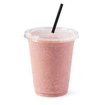 Small Tropical Fruit Smoothie with Fresh Fruit