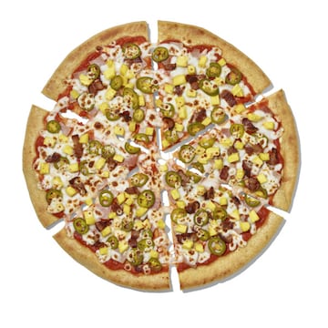 Aloha Cowboy Pizza 16 Inch Hot