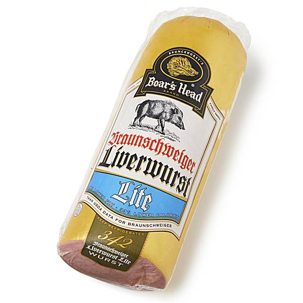 Boar's Head Lite Braunschweiger Liverwurst Publix Super Markets