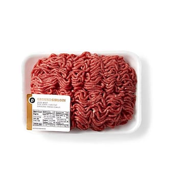 Ground Sirloin, Publix Beef USDA Inspected