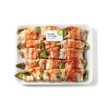 Publix Stuffed Jalapeno Peppers, Bacon Wrapped, 15 Countready to Cook