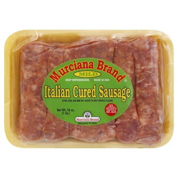 Murciana Sausage, Cured, Italian, Mild