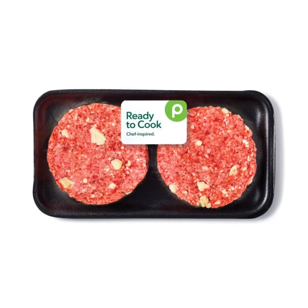 Publix Blue Cheese Gourmet Burger, Prepared InStore Publix Super Markets