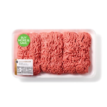 Ground Sirloin, Publix Beef USDA Inspected 3 Lb or More Package