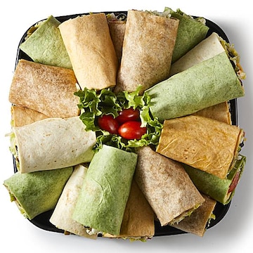 Publix Deli Veggie Wrap Platter Small