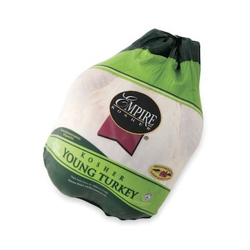 Empire Whole Fresh Young Turkey 10-14 Pounds, Kosher Poultry
