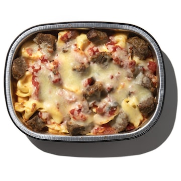 Meatball and Cheese Tortellini with Marinara