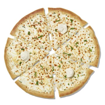 White Pizza 16 Inch Hot