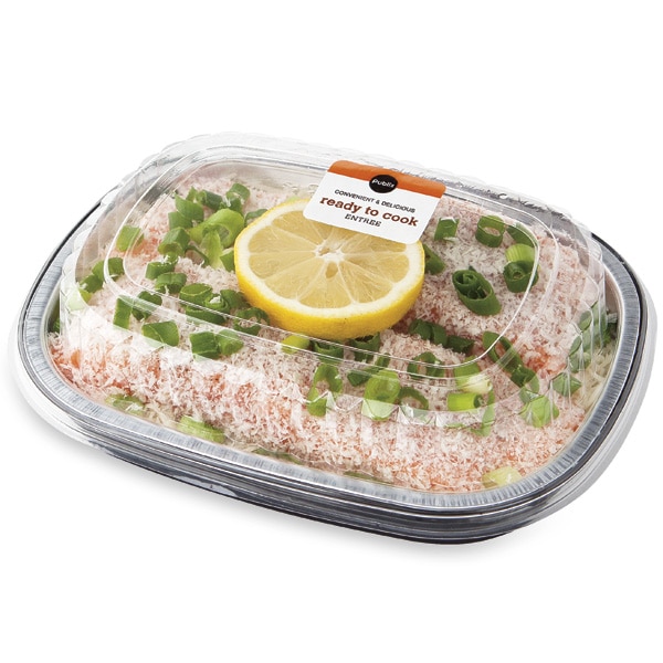 Aprons Salmon Florentine Gratin, Fresh, Ready to Cook Publix Super