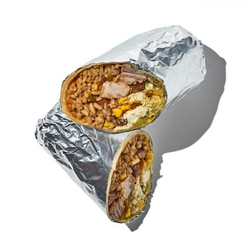 Tex Mex-Style Chicken Burrito Hot