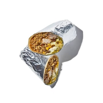 Tex Mex-Style Pork Burrito Hot
