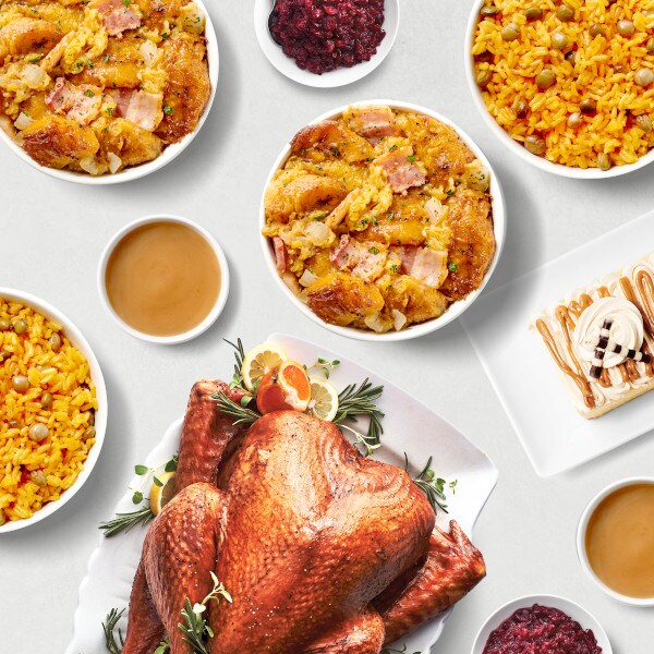 Publix Turkey Dinner with Rice and Plantains, Just Heat, for 14 to 18