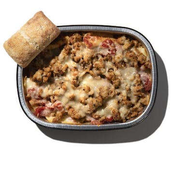 Chicken Sausage and Rigatoni with Balsamic Marinara,Hot