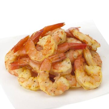 Cooked Shrimp, Medium, Lemon & Herb, 41/50 Shrimp/Lb, Prepared in Store Ready to Eat