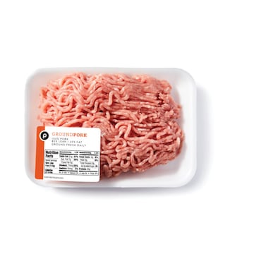 Publix Ground Pork 80/20, Ground Fresh Daily