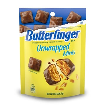 Butterfinger Bar, Unwrapped, Minis