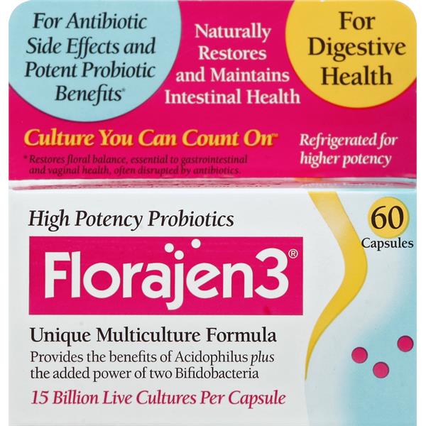 Florajen Multiculture Formula, Unique, Capsules | Publix Super Markets