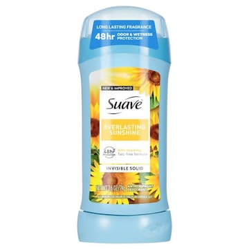 Suave Invisible Solid Everlasting Sunshine Antiperspirant Deodorant